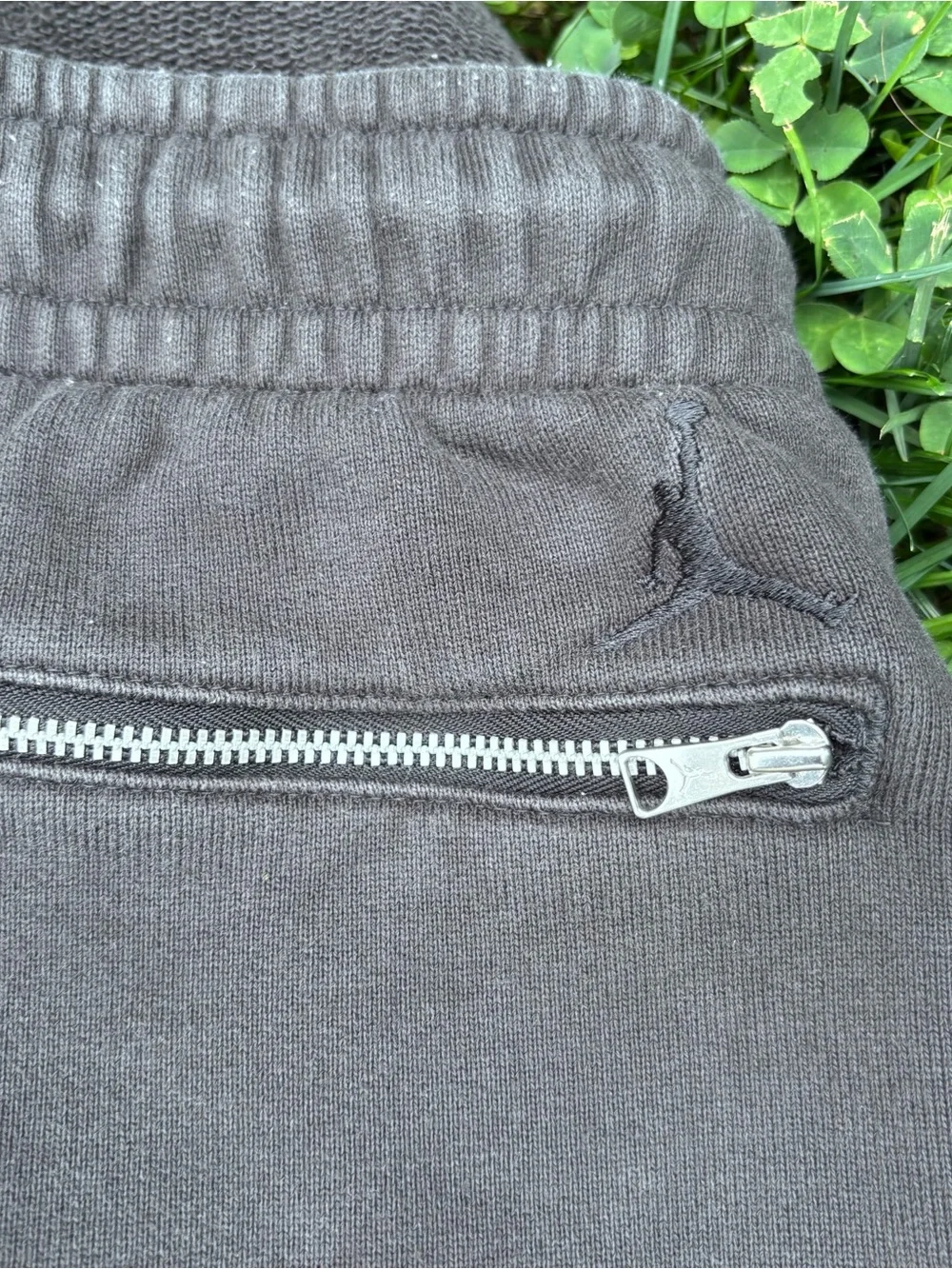 Jordan Men's Charcoal Gray Fleece Joggers